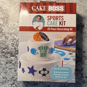 Sports Cake Kit - 28 Piece Decorating Kit